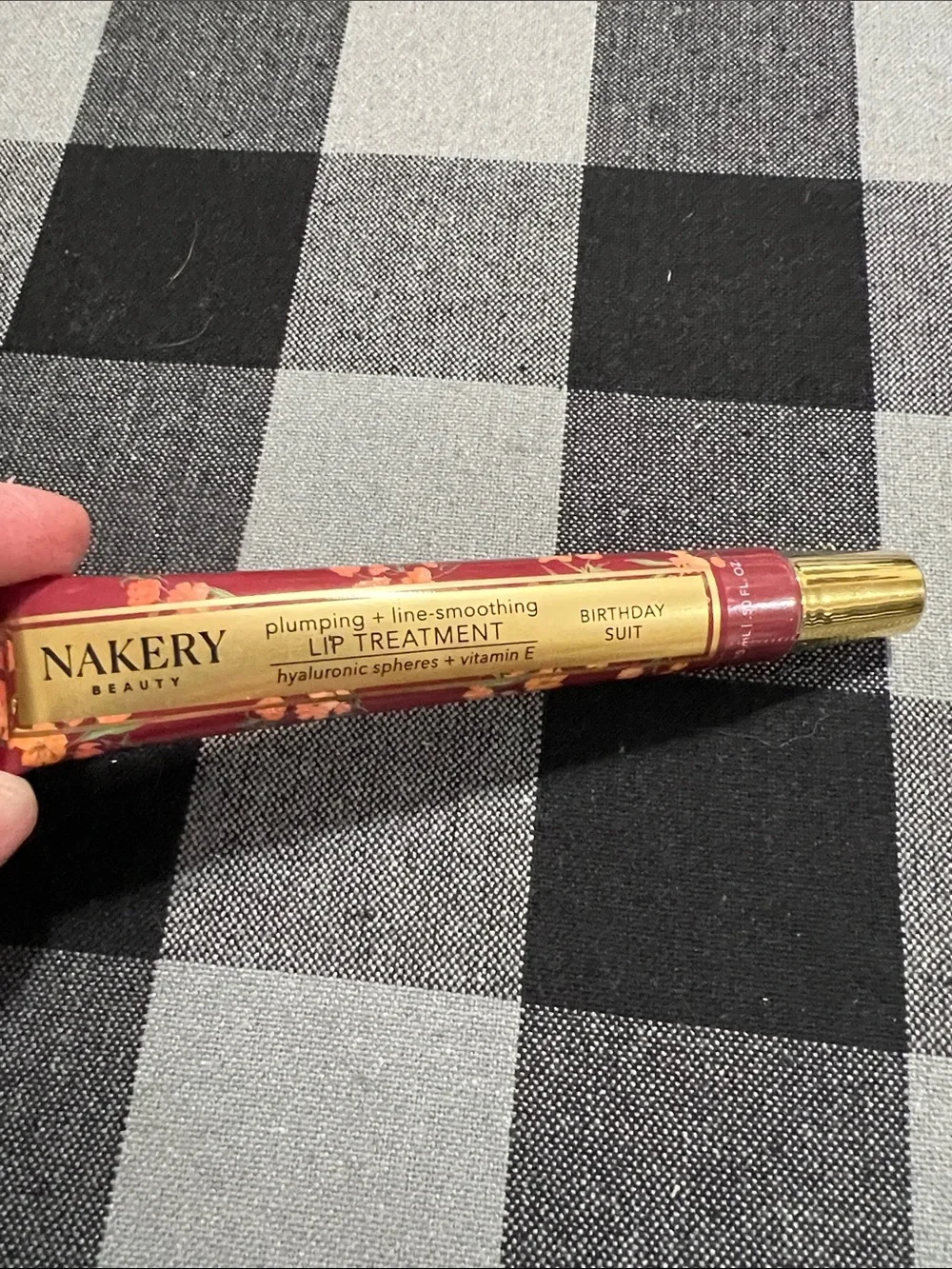 NEW NAKERY Plumping Lip Treatment — Warm Rose Tint